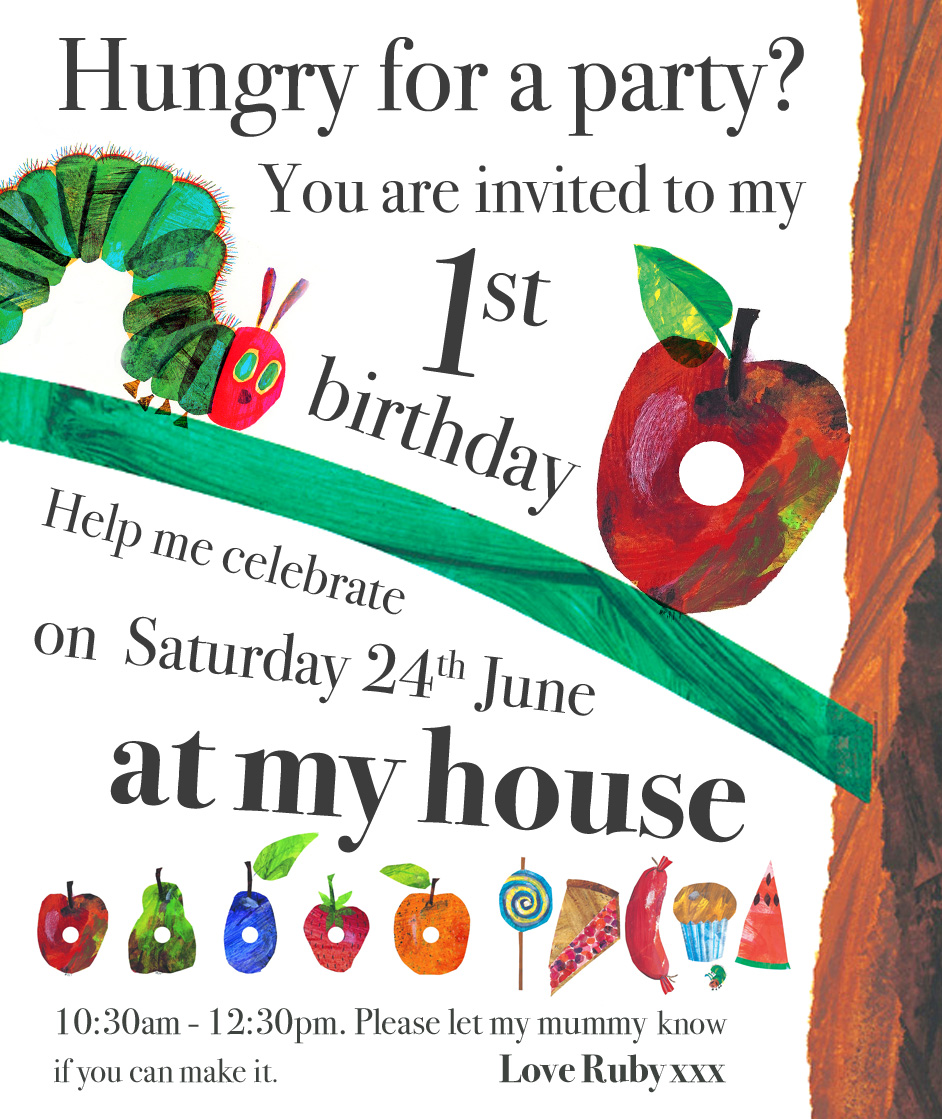 1st Birthday Invite